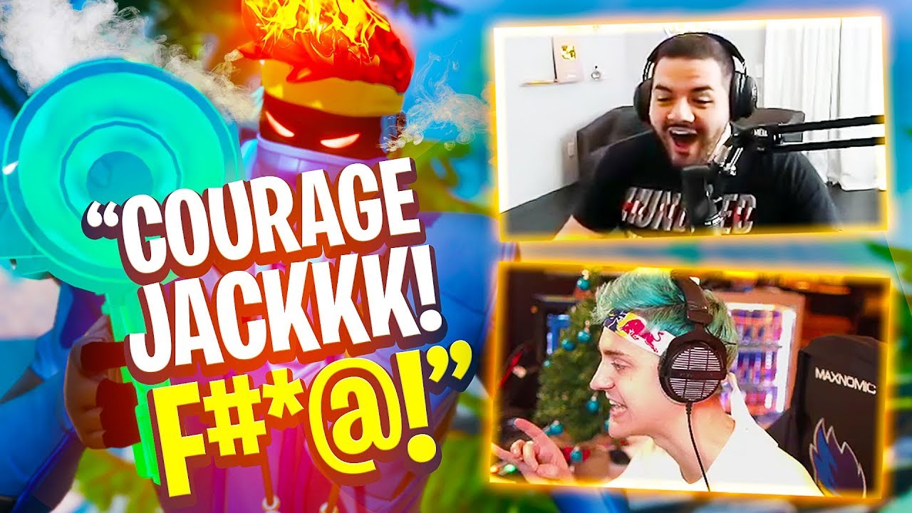 NINJA GETS TRIGGERED BY MY JOKES! (Fortnite: Battle Royale)