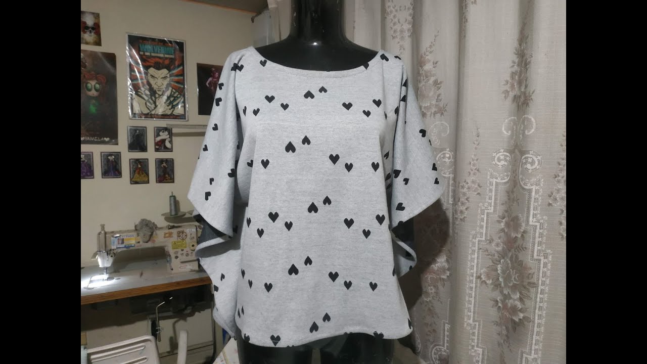 La blusa m&aacute;s f&aacute;cil del mundo &hearts; Sin patrones! / Jaffra cosplay