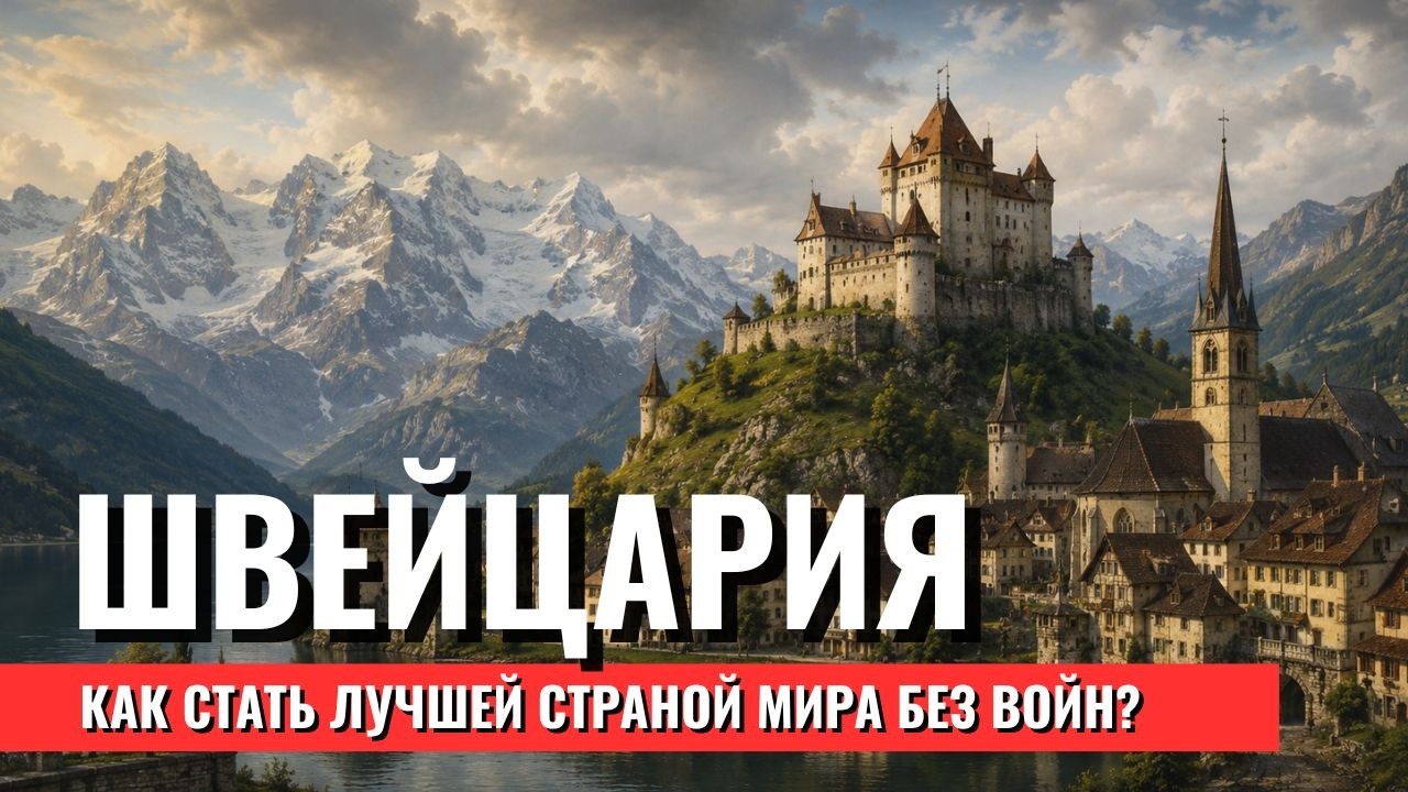 ШВЕЙЦАРИЯ | 2000 Лет Истории за Один Час | ИСТОРИЯ ДЛЯ СНА