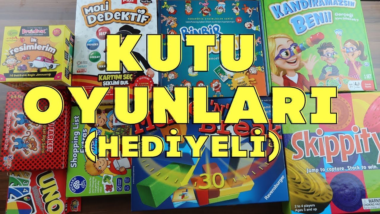ÇEKİLİŞ- KUTU OYUNLARI- FAVORİ KUTU OYUNLARI