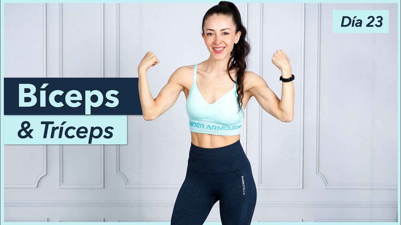 Biceps y Triceps / Rutina con Ejercicios DINÁMICOS y ESTÁTICOS | Día 23 - POWER Glow Up