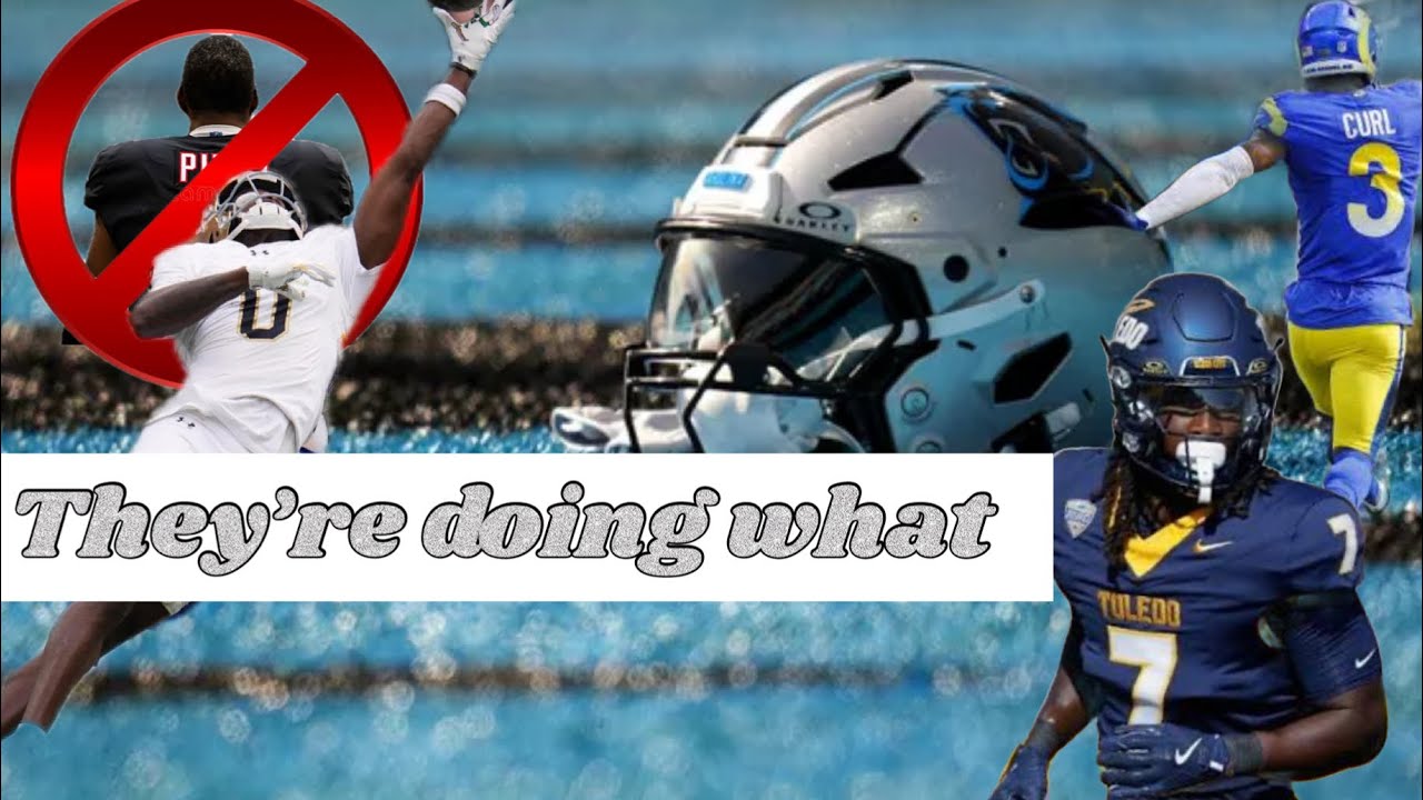 Panthers drafting a TE and Safety?