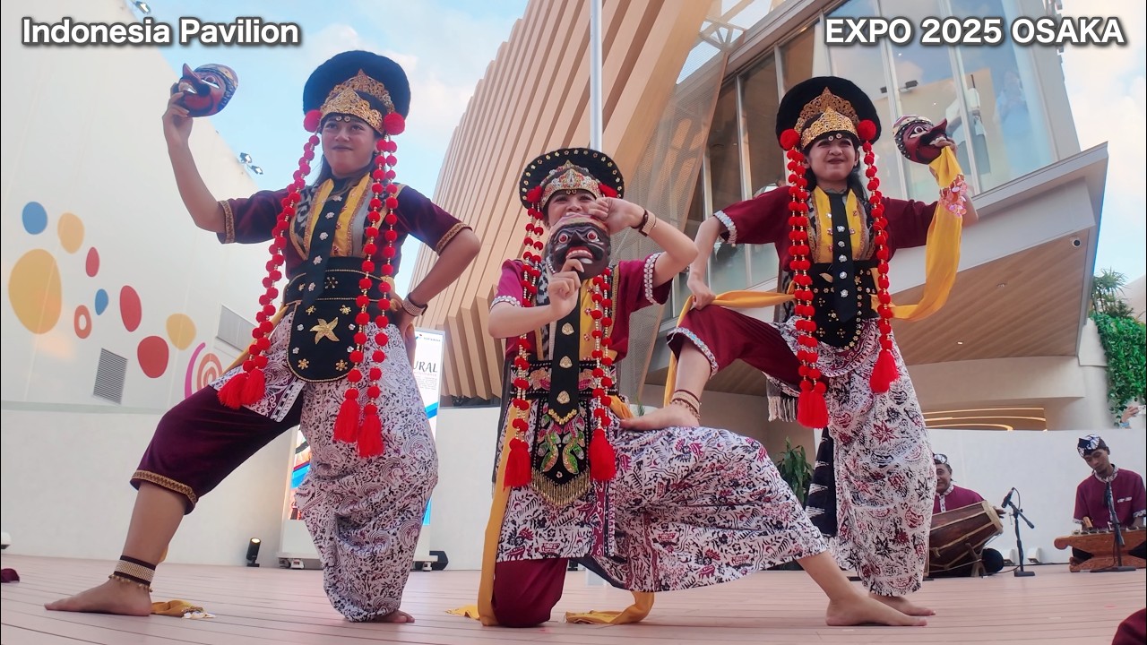 【Indonesia Pavilion】TARI TOPENG - Agustus 28, 2025 18:00