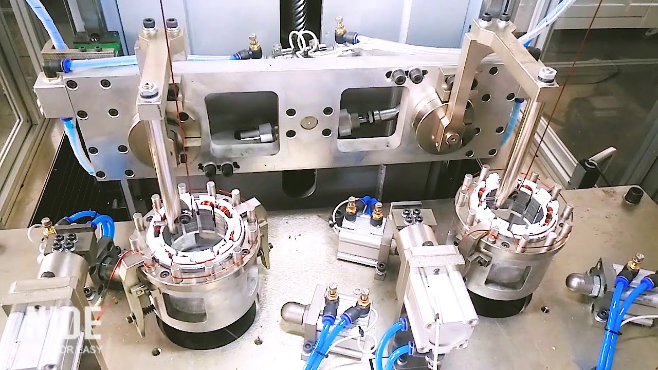 armature motor stator coil winding machine