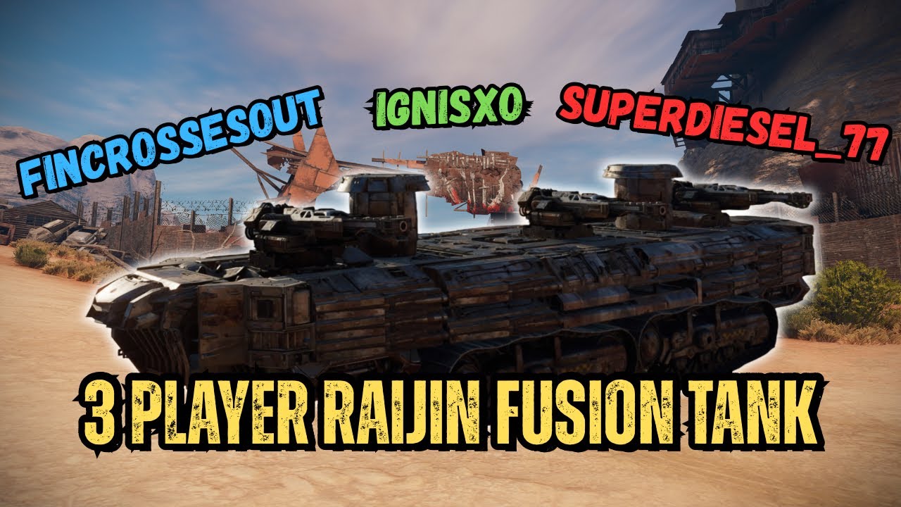 What Happens If You Put 3 Raijins On One Build? - Crossout