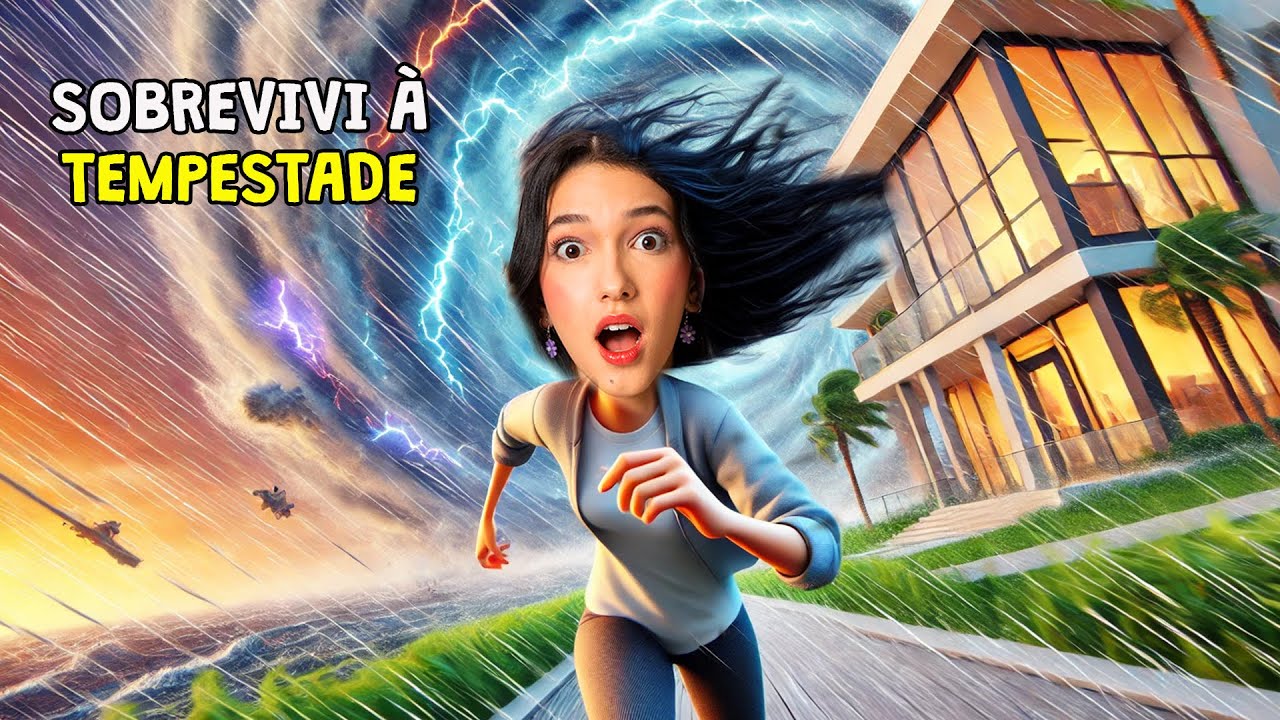 SOBREVIVENDO A TEMPESTADE e FURACÃO | Luluca Games