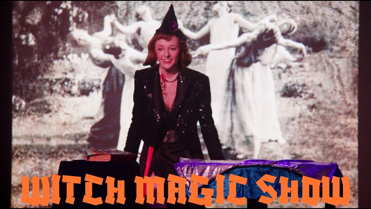 Witch themed magic show female magician Magical Katrina Teaser
