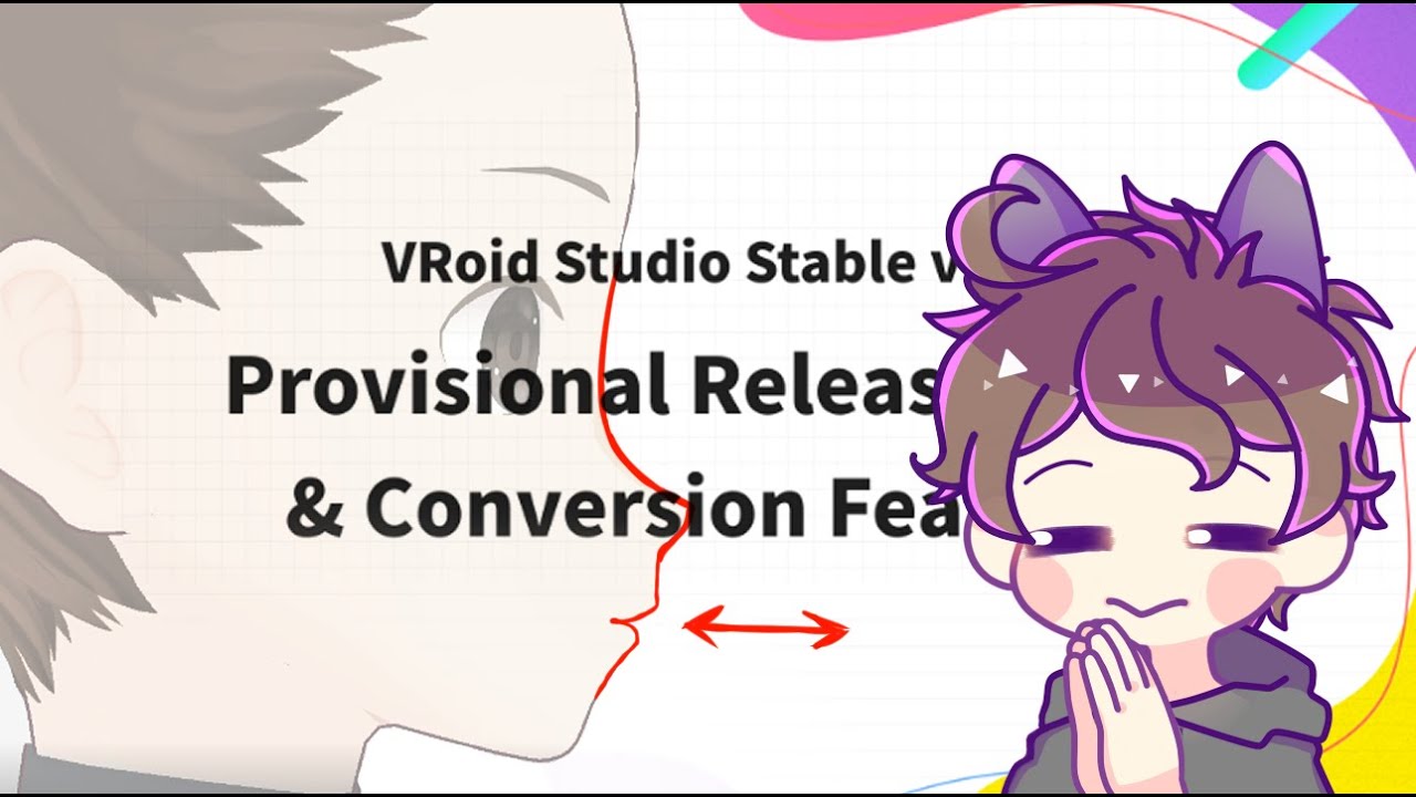 VRoid Studio's Stable version...