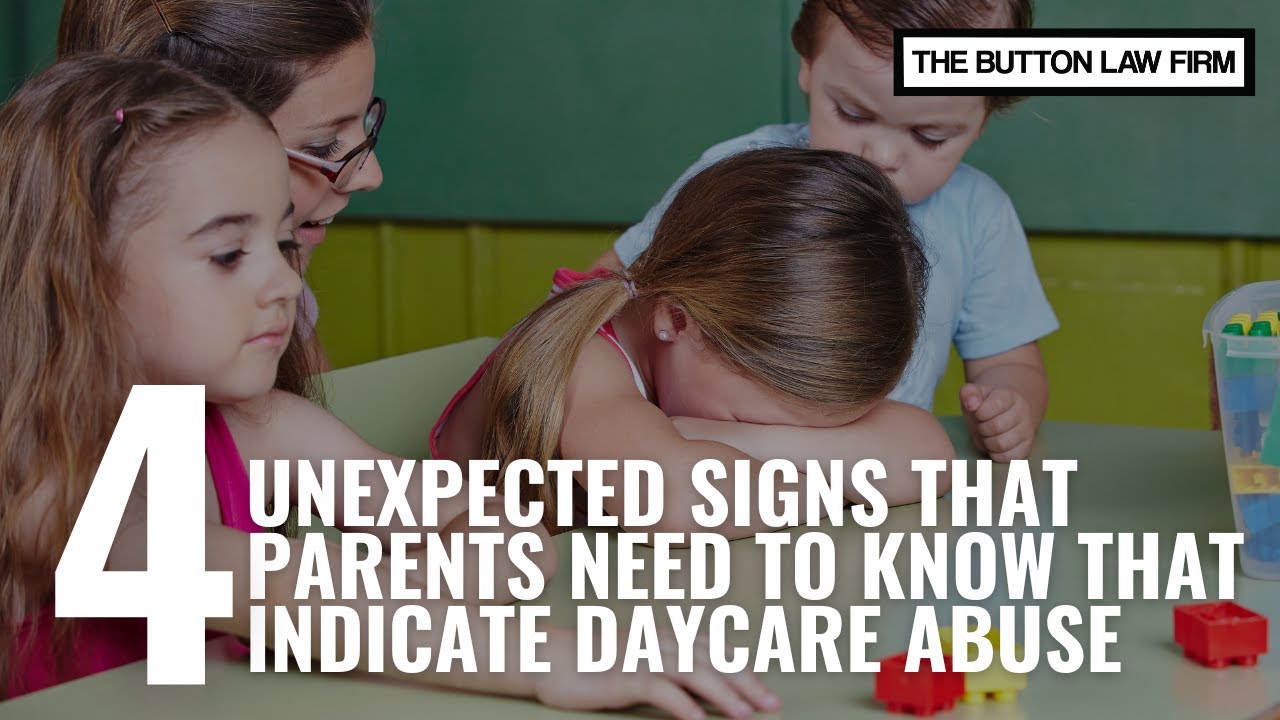 4 Unexpected Signs that Parents Need to Know that Indicate Daycare Abuse