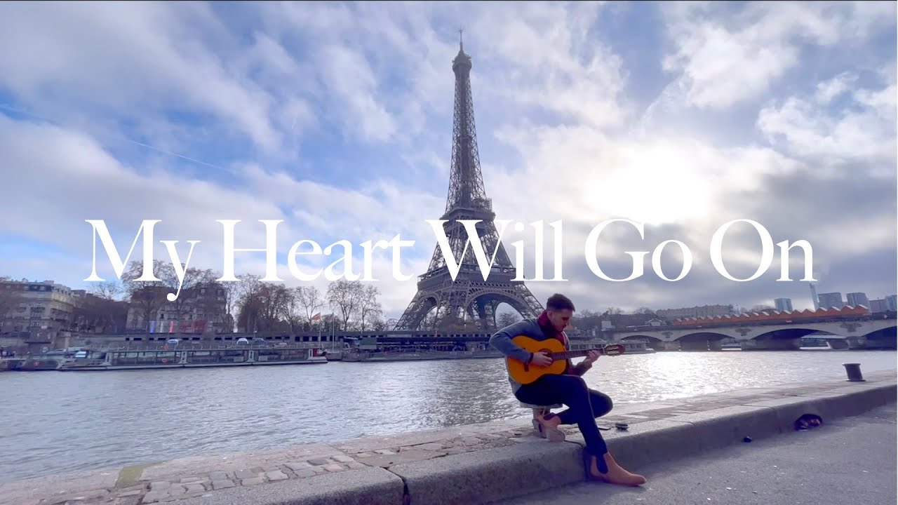 TITANIC My Heart Will Go on | At the Eiffel Tower | Vansh Mago