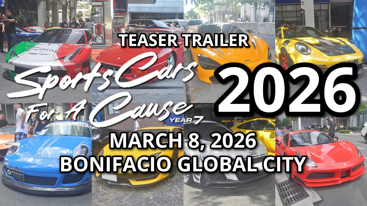Trailer | BGC Sports Cars For A Cause 2026 | MSCC | Manila, Philippines
