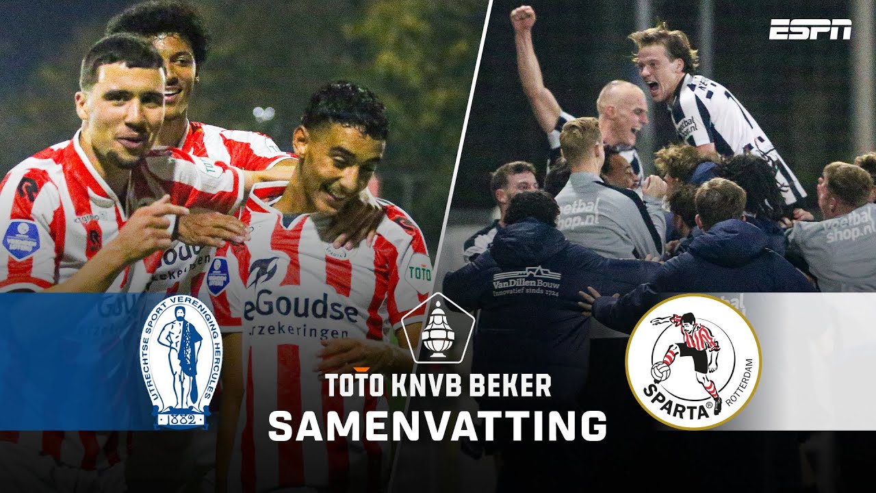 ⚔️ Kan HERCULES weer STUNTEN tegen een EREDIVISIEPLOEG? | Samenvatting HSV Hercules - Sparta R'dam