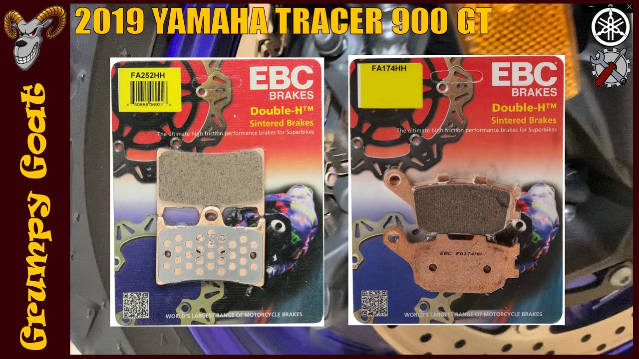 Upgraded to EBC Double-H Sintered Brake Pads ... Stoppies now?? | 2019 Yamaha Tracer 900 GT