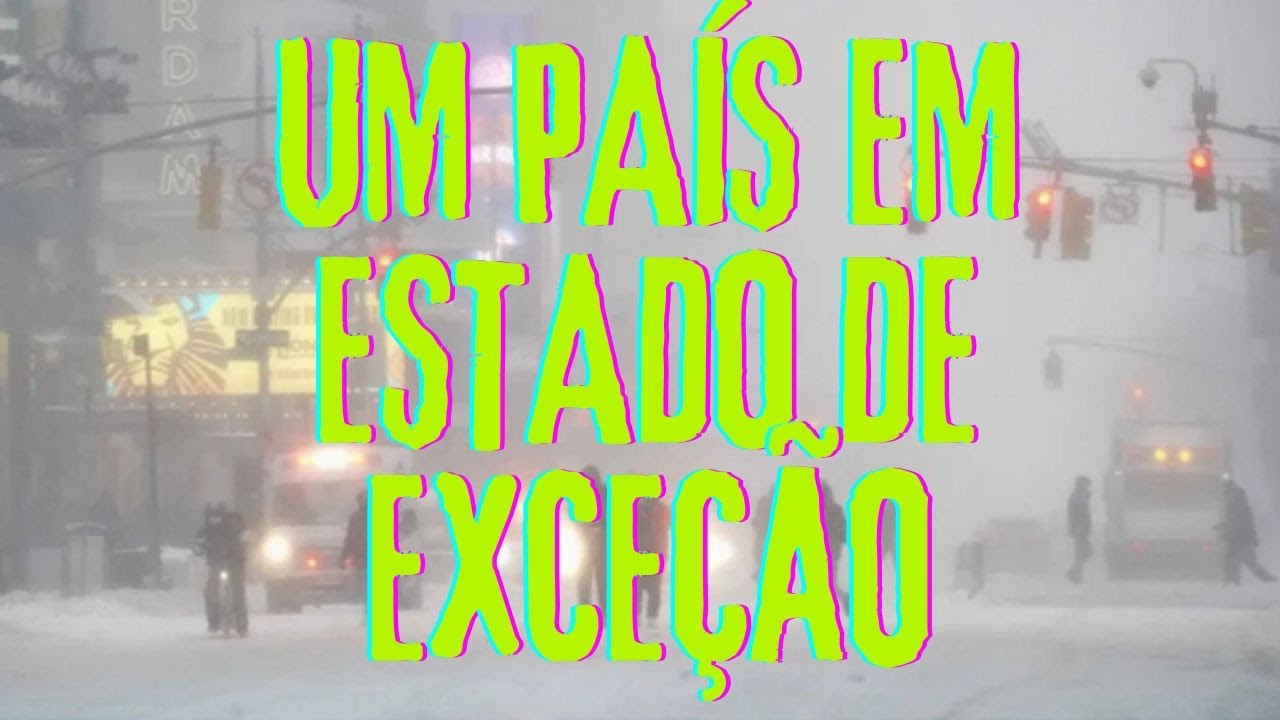 EUA: ESTADO DE EMERGÊNCIA DECLARADO: TEMPESTADE MONSTRUOSA ATINGE 18 ESTADOS AMERICANOS