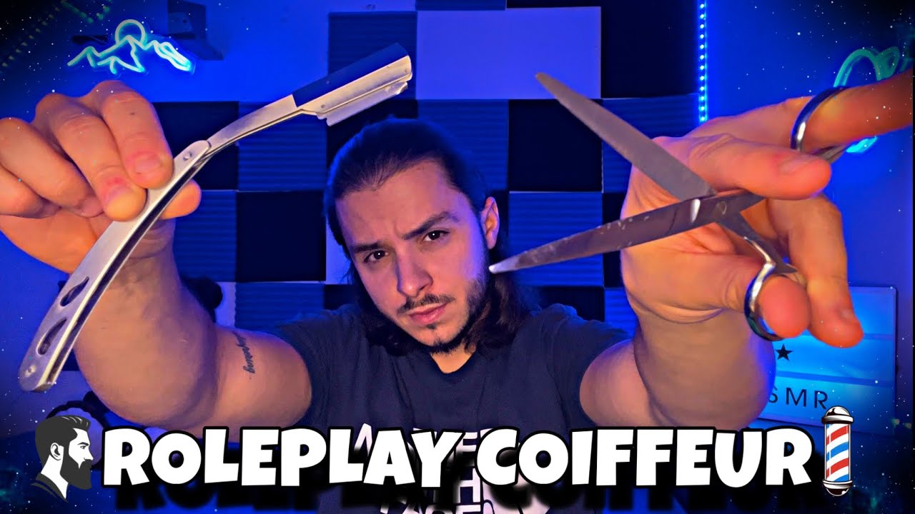✨ASMR| ROLEPLAY COIFFEUR | TRÈS RELAXANT (chuchottement, rasage, brossage…)💈💇‍♂️