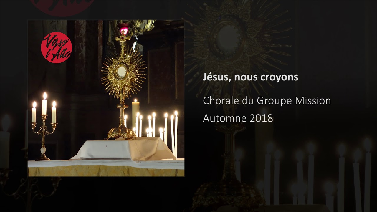 Jésus, nous croyons - Groupe Mission