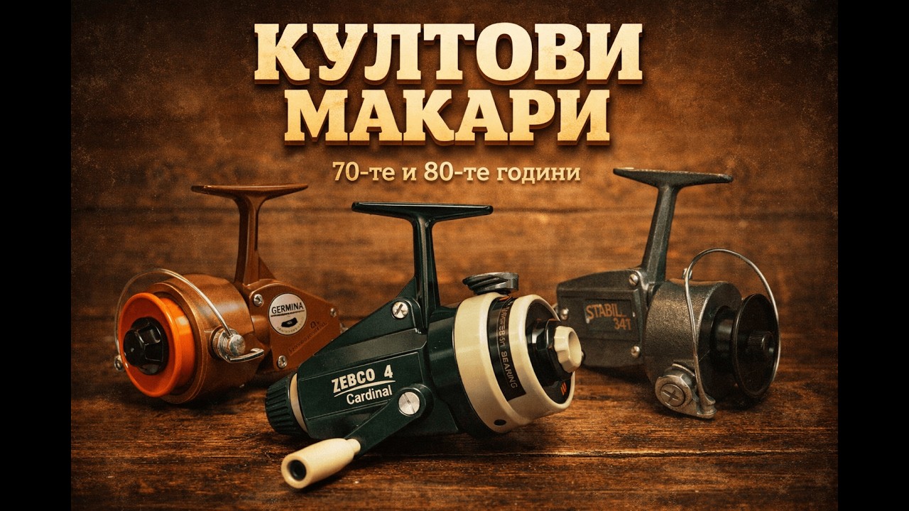 Нови попълнения от ретро макари/New Vintage Fishing Reel Additions