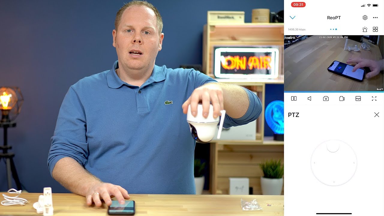 Reolink Argus PT & E1 Pro - Unboxing und schnelles Einrichten // DEUTSCH