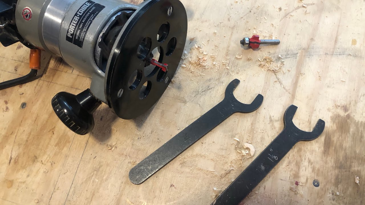 Easy Way to Change Bits on Porter Cable Routers