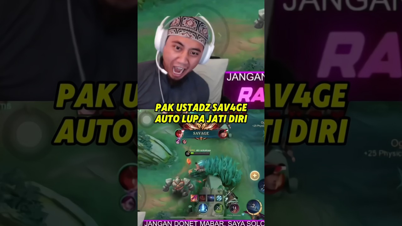 Hampir aja pak ustadz balik setelan pabrik🗿 #mobilelegends #mlbb #abiazkakia #esl  #topglobalyin