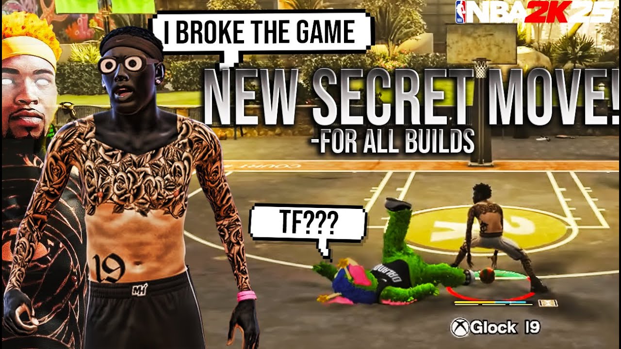 Я НАШЕЛ СЕКРЕТНЫЙ ПРИЕМ, КОТОРЫЙ ВСЕГДА ЛОМАЕТ ЛОБОК В NBA 2K25... НИКТО ЕЩЕ НЕ НАШЕЛ ЭТОГО.