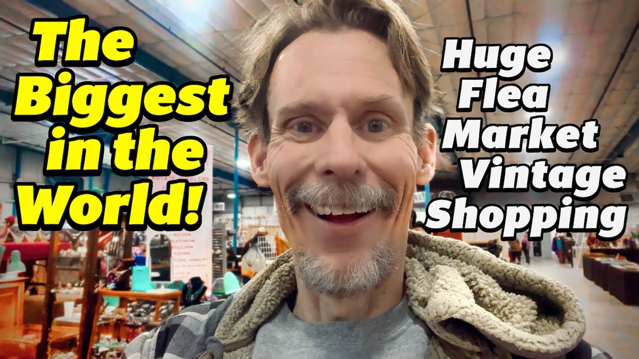 Shopping the World’s Largest Flea Market for Antiques & Vintage!