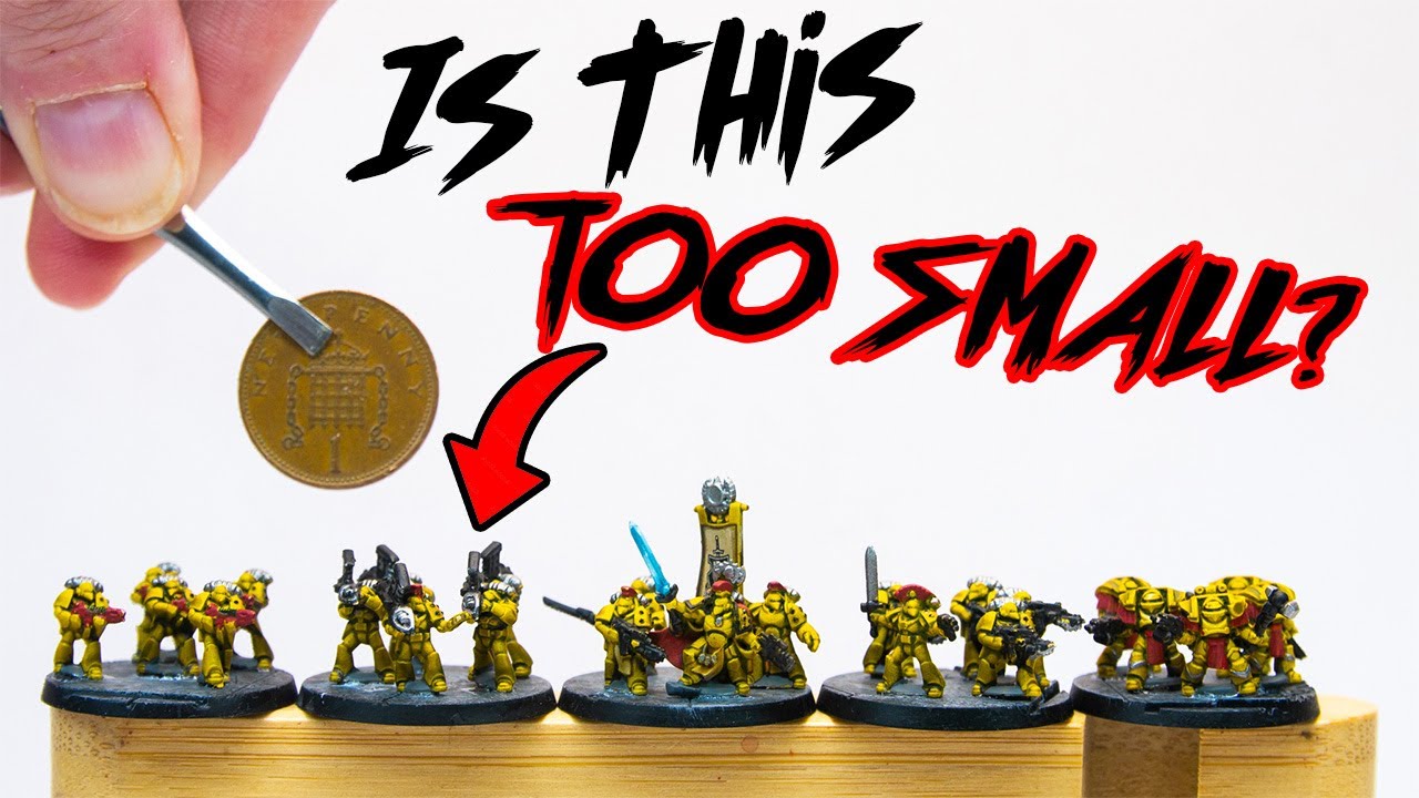 IDIOT Paints Tiny Warhammer, Gets Confused
