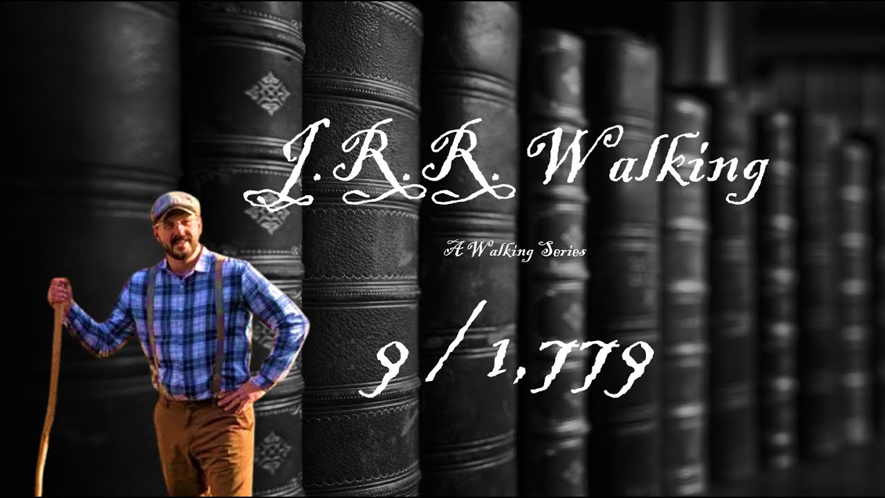 J.R.R. Walking - Ep9 Mile9 #lotr #hobbit #walking #hike #woods #exercise #chill #wind #mile #fit