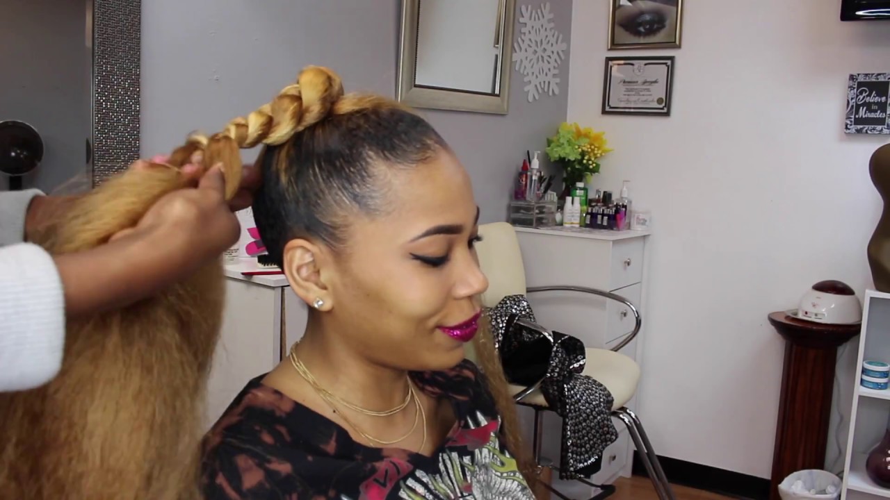HOW TO: Braided Ponytail | Bad & Boujee |