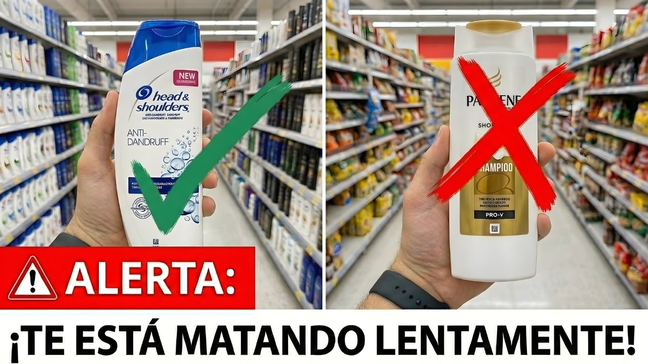 7 Shampoos que DEBES EVITAR A TODA COSTA (y algunos que son SEGUROS)
