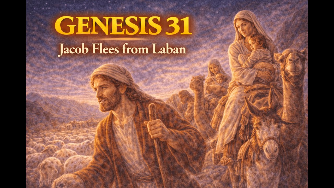 Genesis Chapter 31 | Jacob Flees from Laban – Bible Reading + Reflection