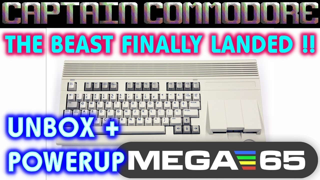 EP72 MEGA65 - The beast finally arrived, Here im unboxing the MEGA65 replica computer.