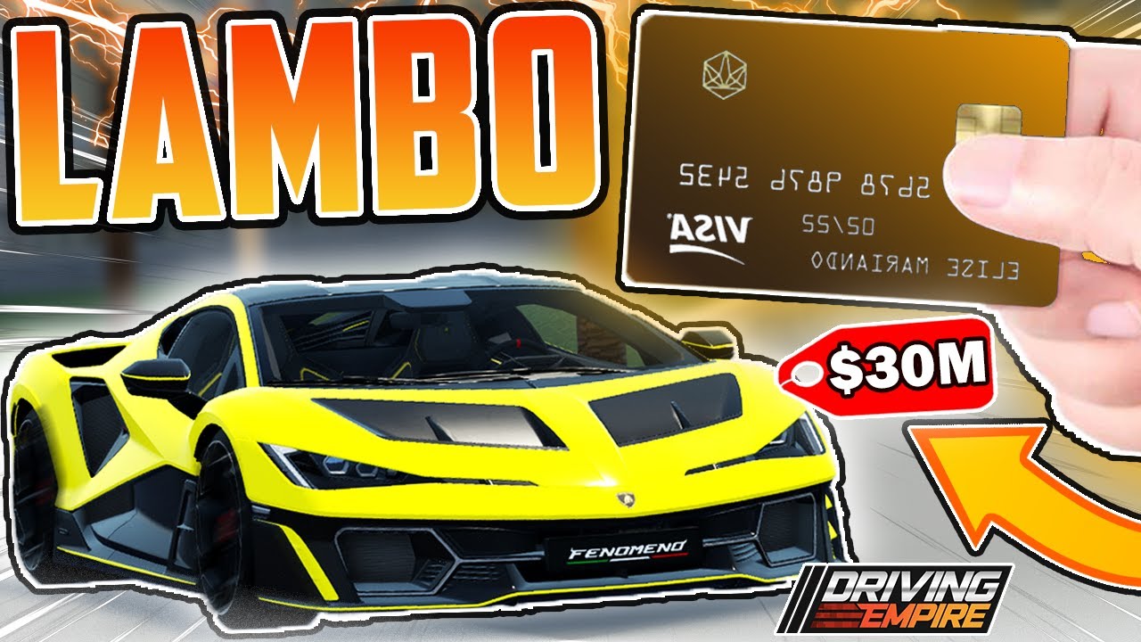 I Spent $30,000,000 on EVERY LAMBORGHINI in Driving Empire!
