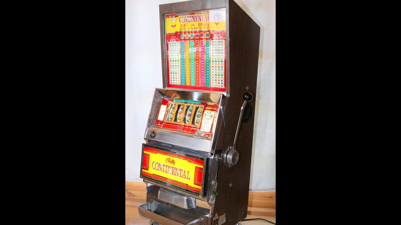 Bally Slot Machine Continental E Series / DEMO and TEST MODE