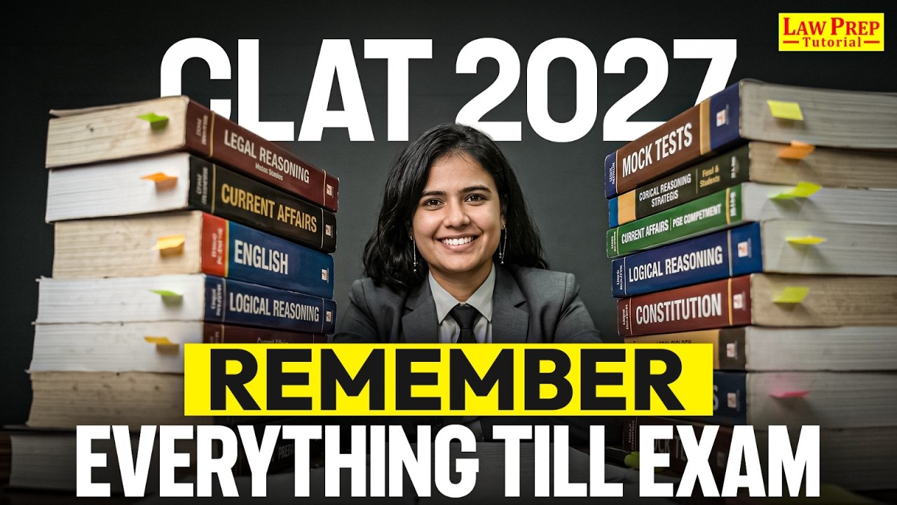 Never Forget What You Study for CLAT 2027 | Proven Revision Strategy