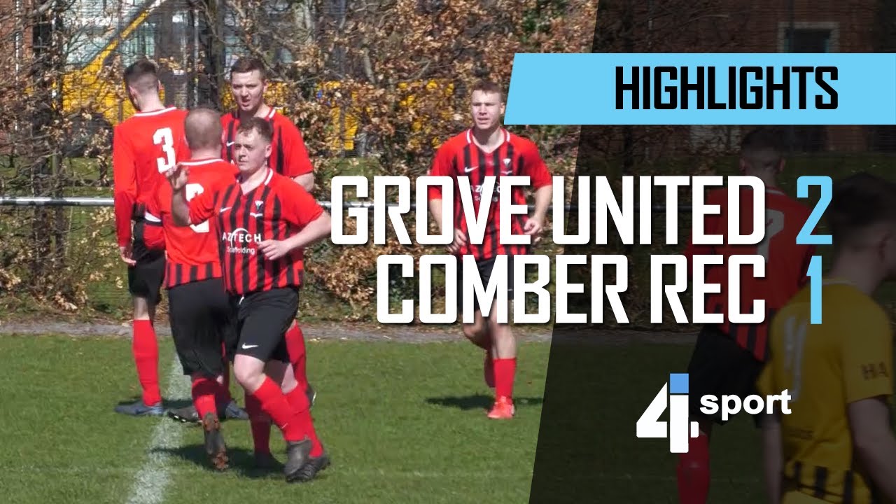Grove United 2 - 1 Comber Rec - 02 Apr 22