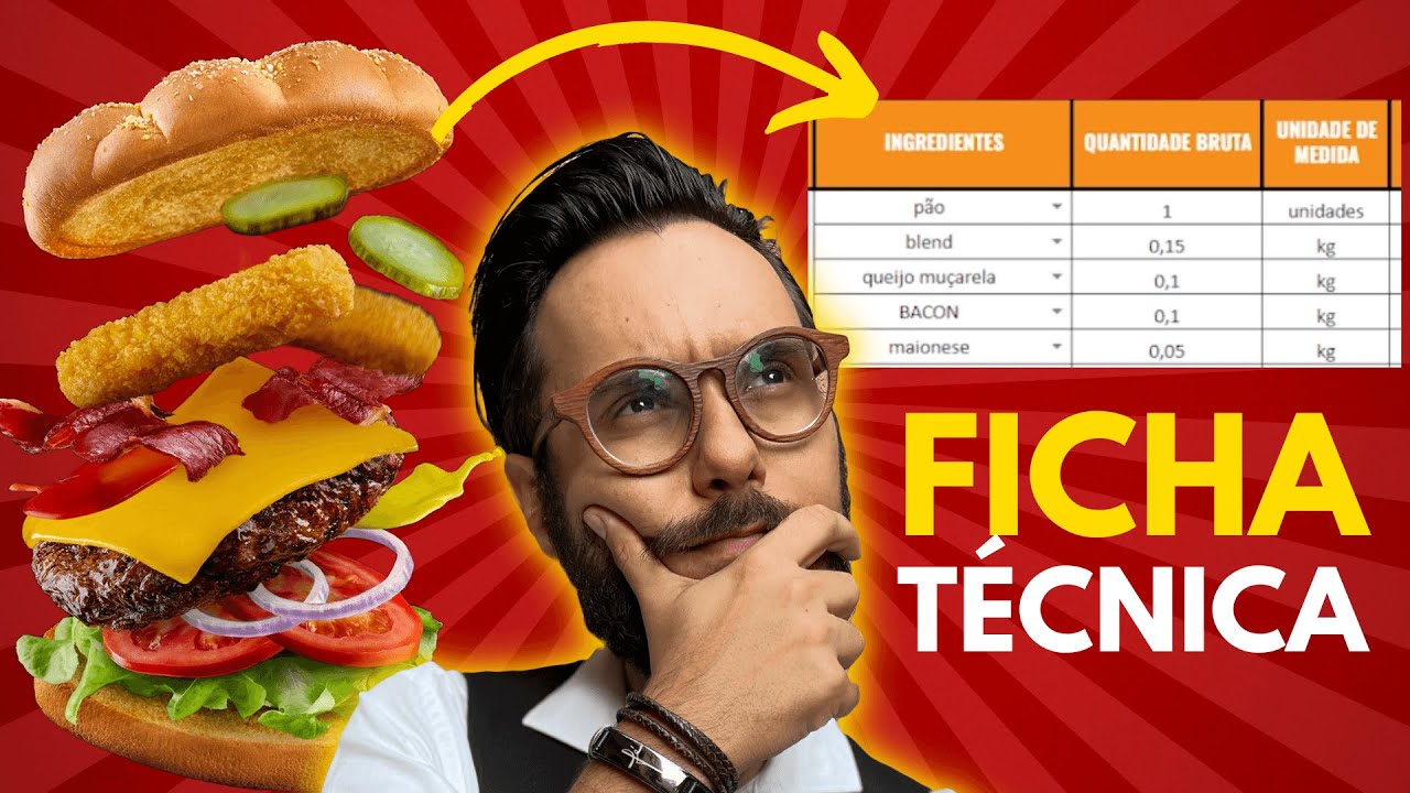Ficha Técnica para Hamburgueria