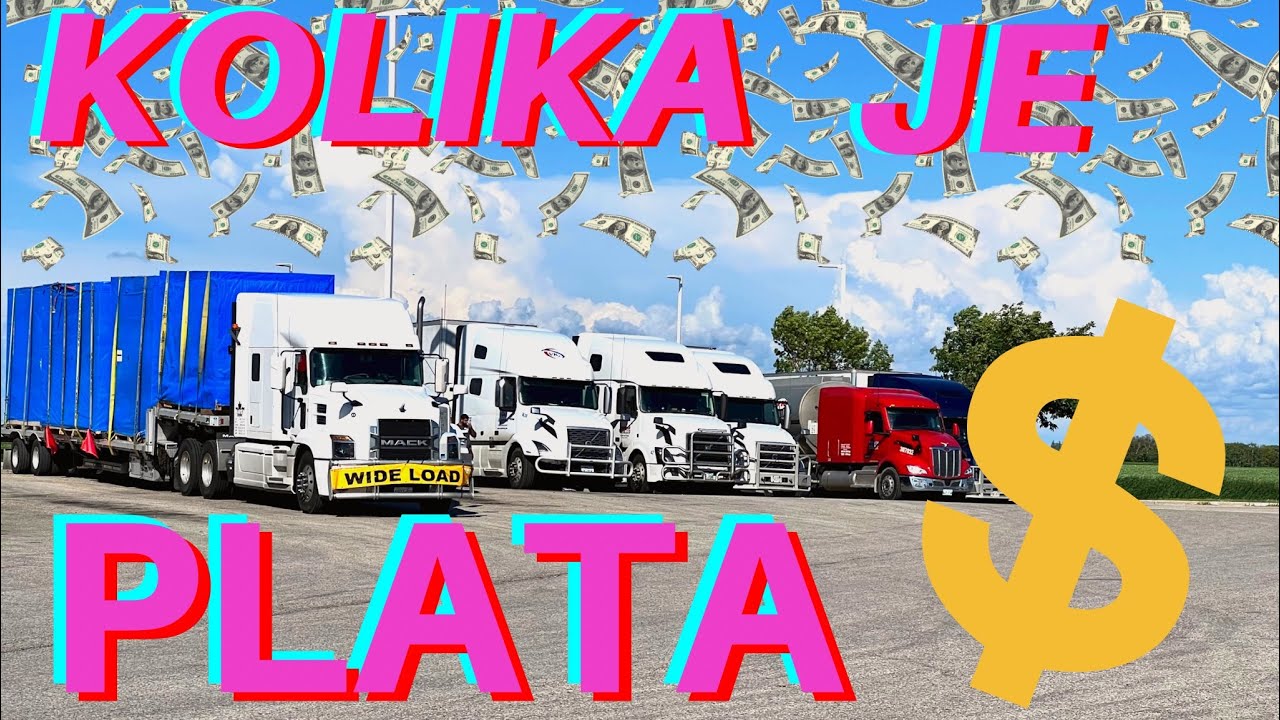 Koliko zaradjuju kamiondzije u BC-Kanada.