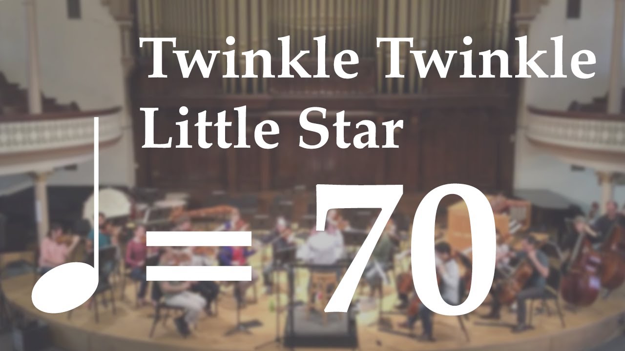 Suzuki Violin Book 1 | Twinkle Twinkle Little Star | Orchestral Accompaniment | 70 BPM