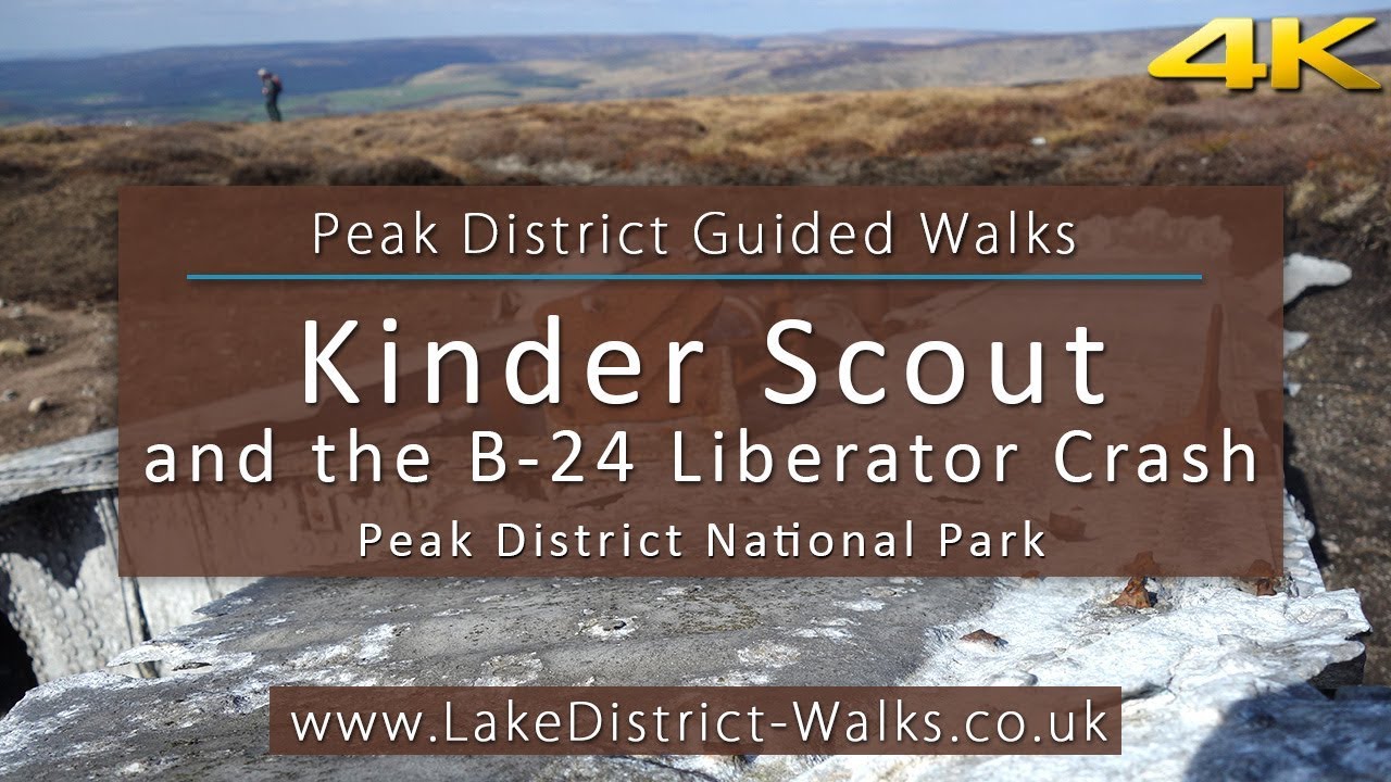 Peak District Guided Walks: Kinder Scout & Mill Hill B-24 Liberator Crash Site