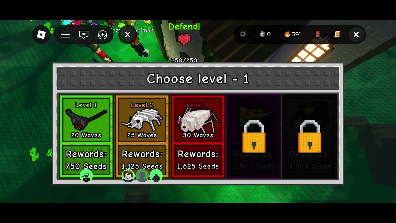 Beating medium lvl part1. #roblox #garden #gardentowerdefense #funny #fun #funnyvideo #games #gaming