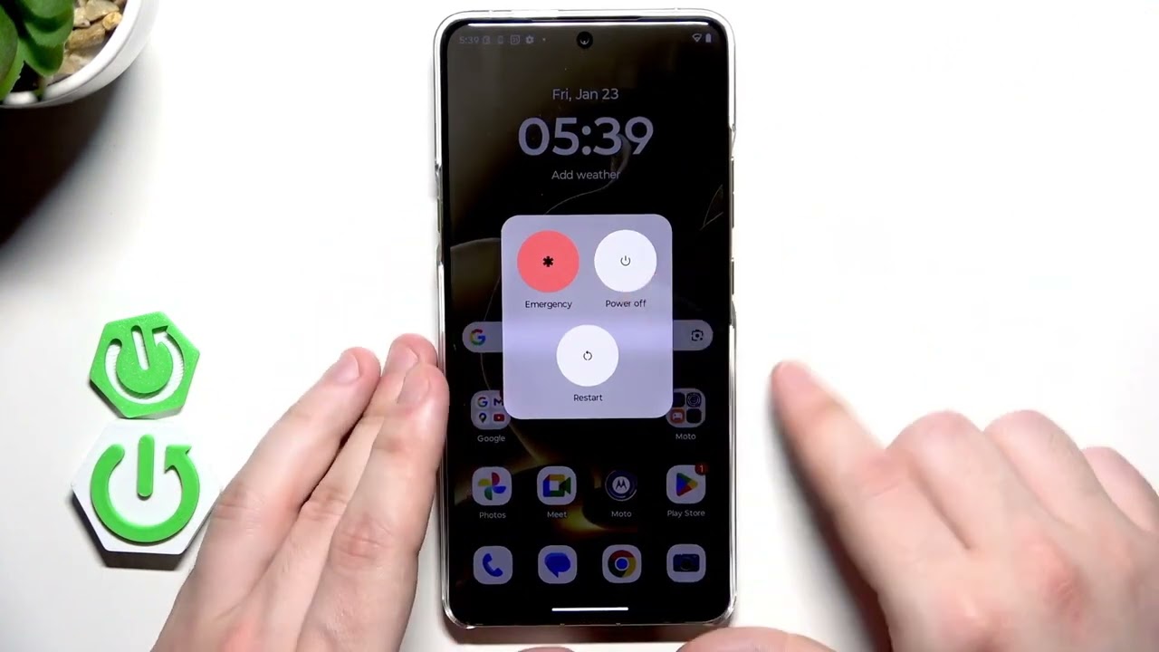 MOTOROLA Signature – Como reiniciar o aparelho