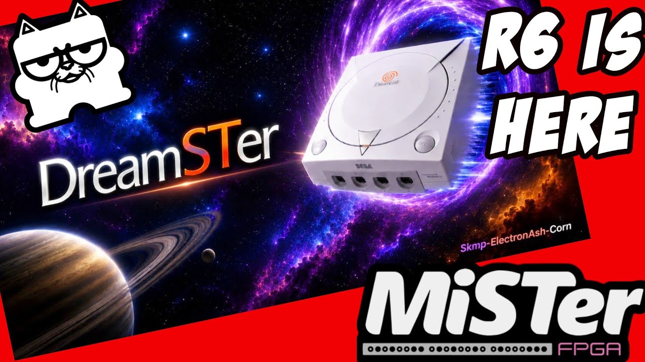 Dreamcast стал намного лучше на MiSTer FPGA | Вышел DreamSTer R6