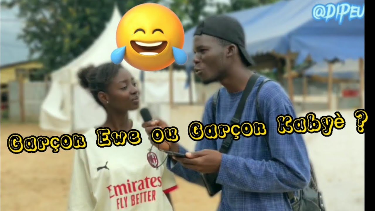 GARÇONS Ewe et Kabyè TU CHOISIS QUI ? (micro-trottoire)  #microtrottoir #deguempro #diegomorissou