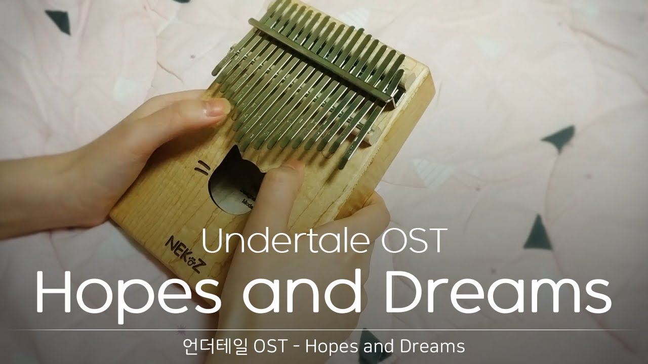 Undertale OST - Hopes and Dreams / Kalimba cover