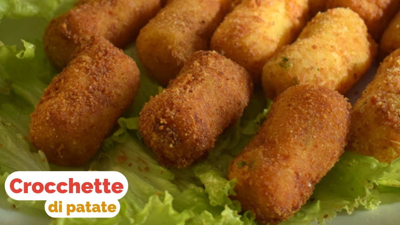 CROCCHETTE DI PATATE ricetta facile e di sicuro successo