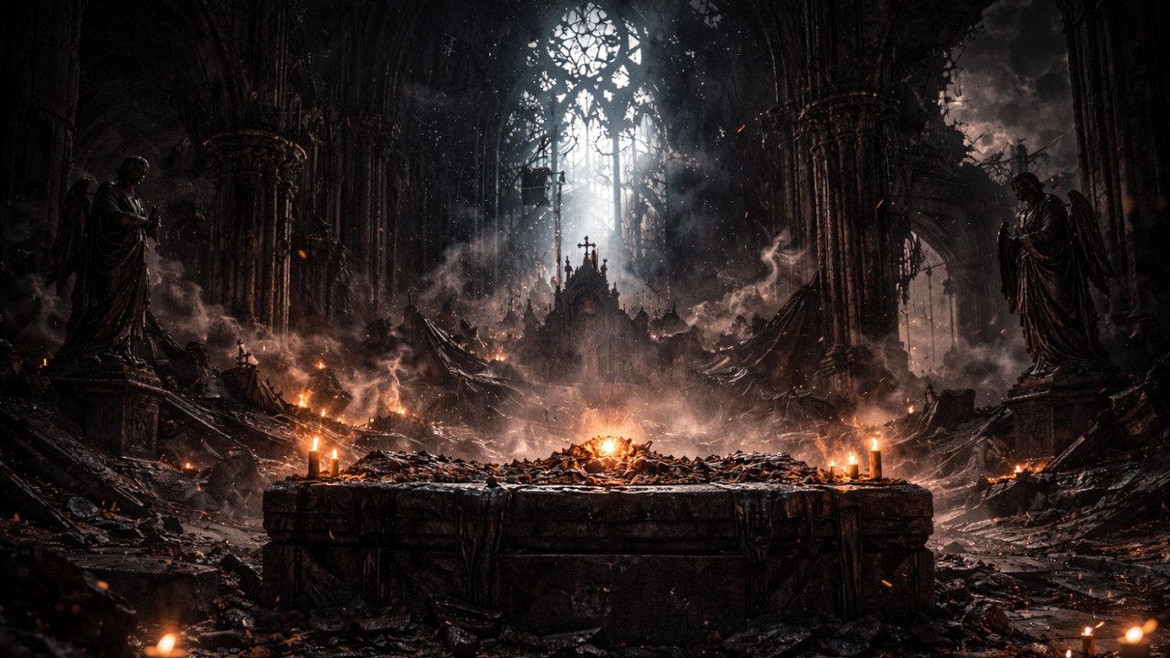 Cathedral of Ash – Last Ember Before the Fall | Gothic Cinematic Rock