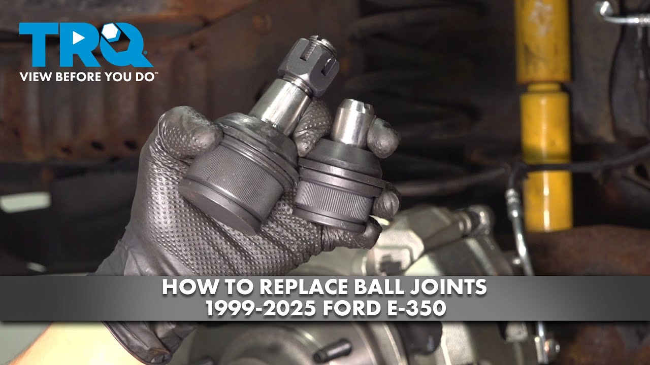 How to Replace Ball Joints 1999-2025 Ford E-350