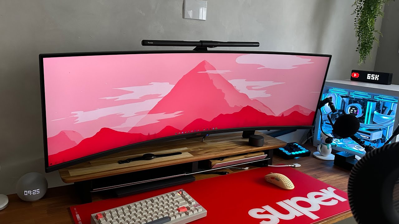 Review do monitor de 49 polegadas da pichau