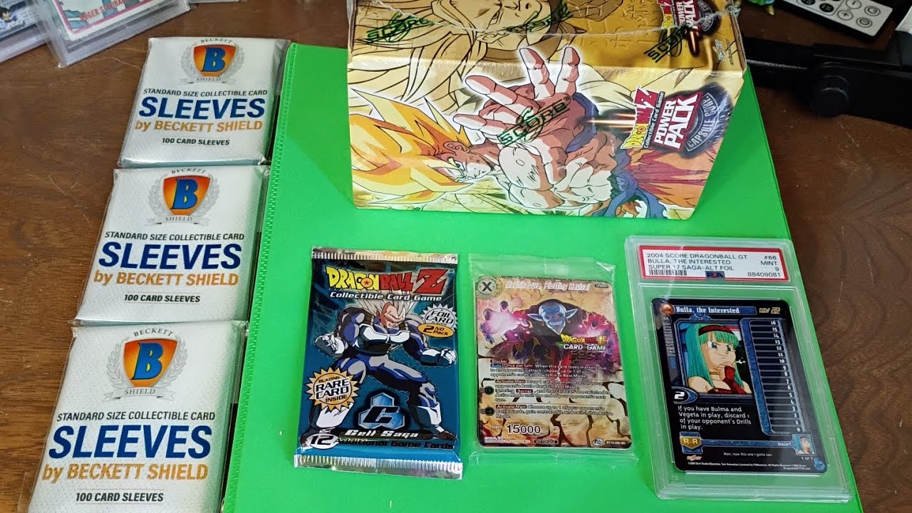 Score Vintage DBZ Power Pack Capsule Corp. Box Break